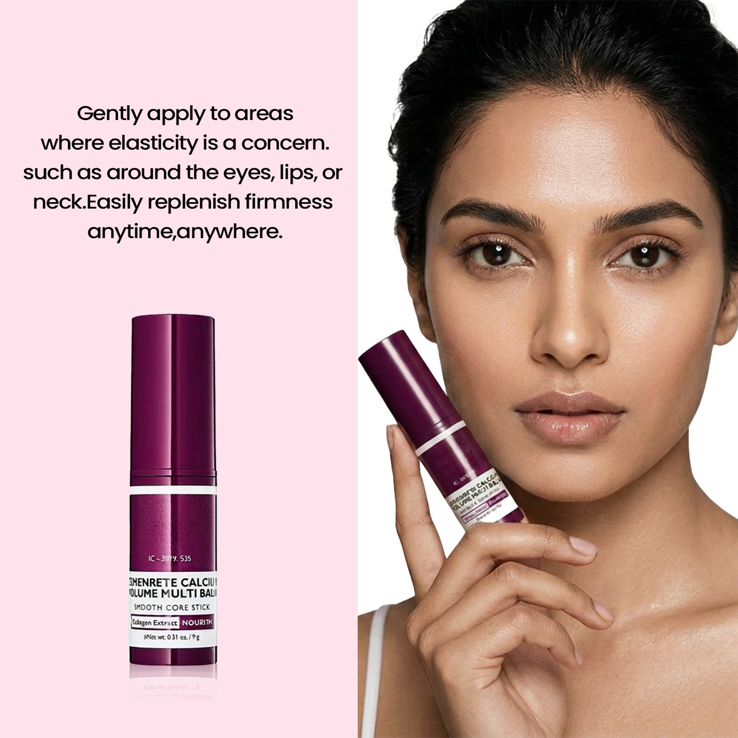 Calcium Collagen Skin Firming Set for Pores and Volume