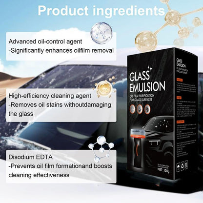 Car Glass Oil Film Remover Cream
