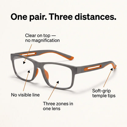 Adaptive Multifocal Glasses for Near & Distance Vision
