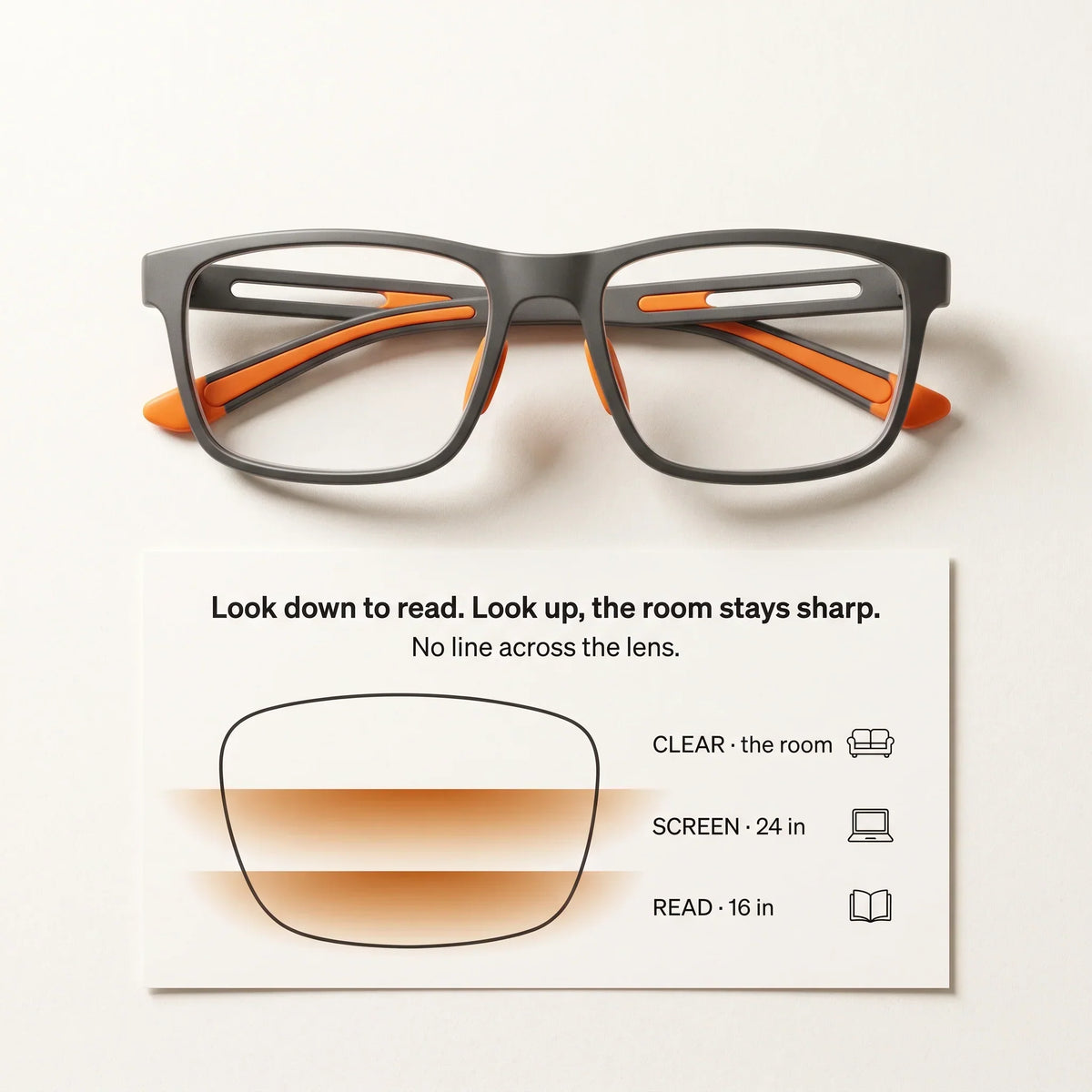 Adaptive Multifocal Glasses for Near & Distance Vision