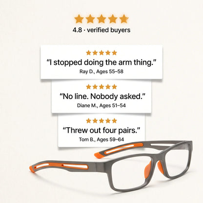 Adaptive Multifocal Glasses for Near & Distance Vision