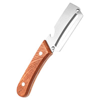 Wood-handled peeler