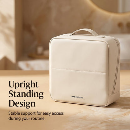 Portable Standing Makeup Bag