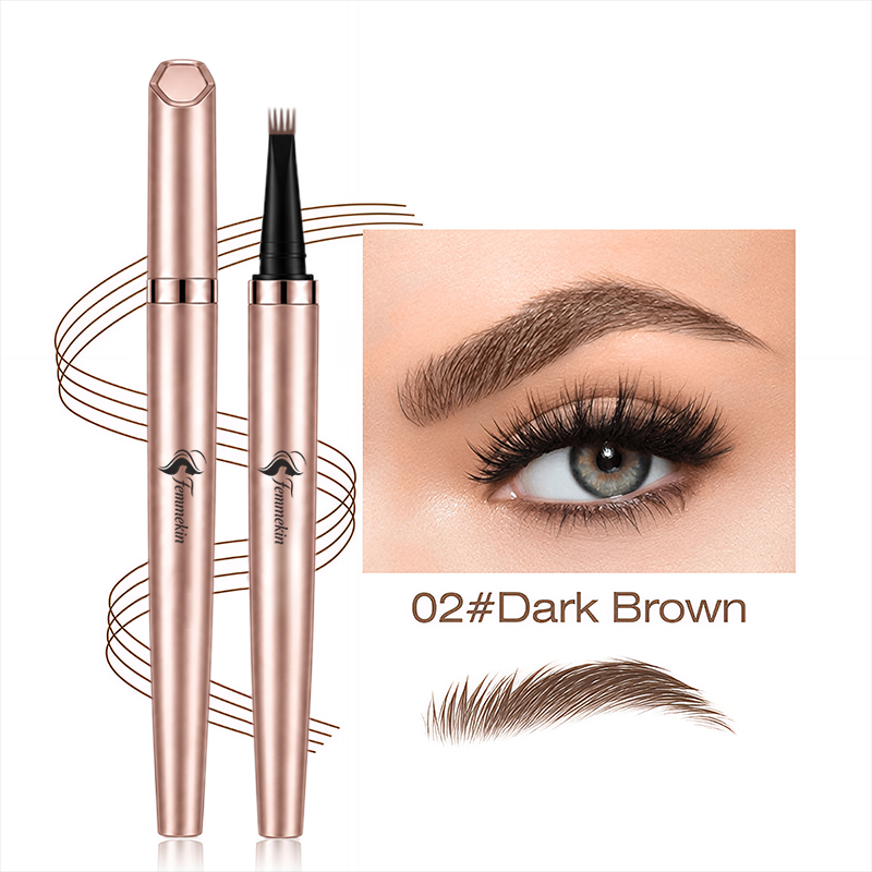 Long Lasting Waterproof Micro Fork Brow Pen