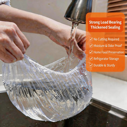 100 Piece Elastic Reusable Bowl Covers for Freshness and Odor Protection