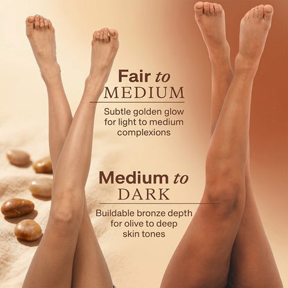 Natural Self Tanner Lotion Hydrating Streak Free Glow