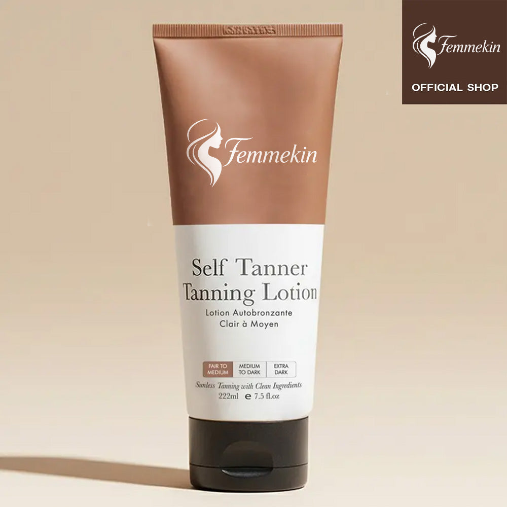 Natural Self Tanner Lotion Hydrating Streak Free Glow