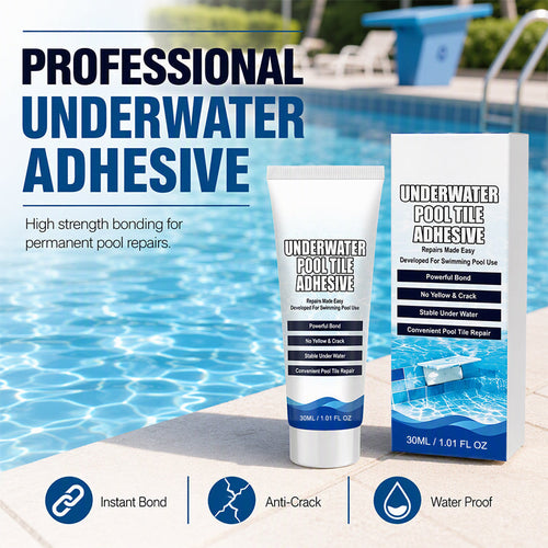 🥳2026 HOT SALE🥳💞50K+ SOLD!💦High Strength Underwater Pool Tile Adhesive🛠️
