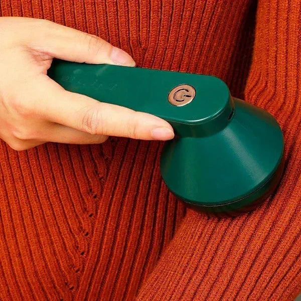 🔥HOT SALE🔥Rechargeable Fabric Shaver with 1 Replaceable Stainless Steel 6-Leaf Blades