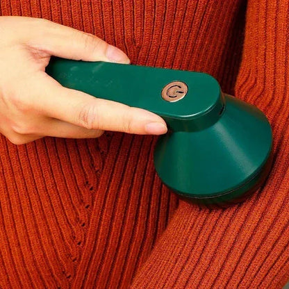 🔥HOT SALE🔥Rechargeable Fabric Shaver with 1 Replaceable Stainless Steel 6-Leaf Blades