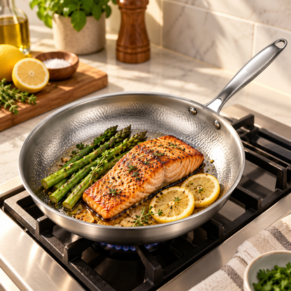 Femmekin Pure Titanium Frying Pan – Durable High-Heat Everyday Cookware