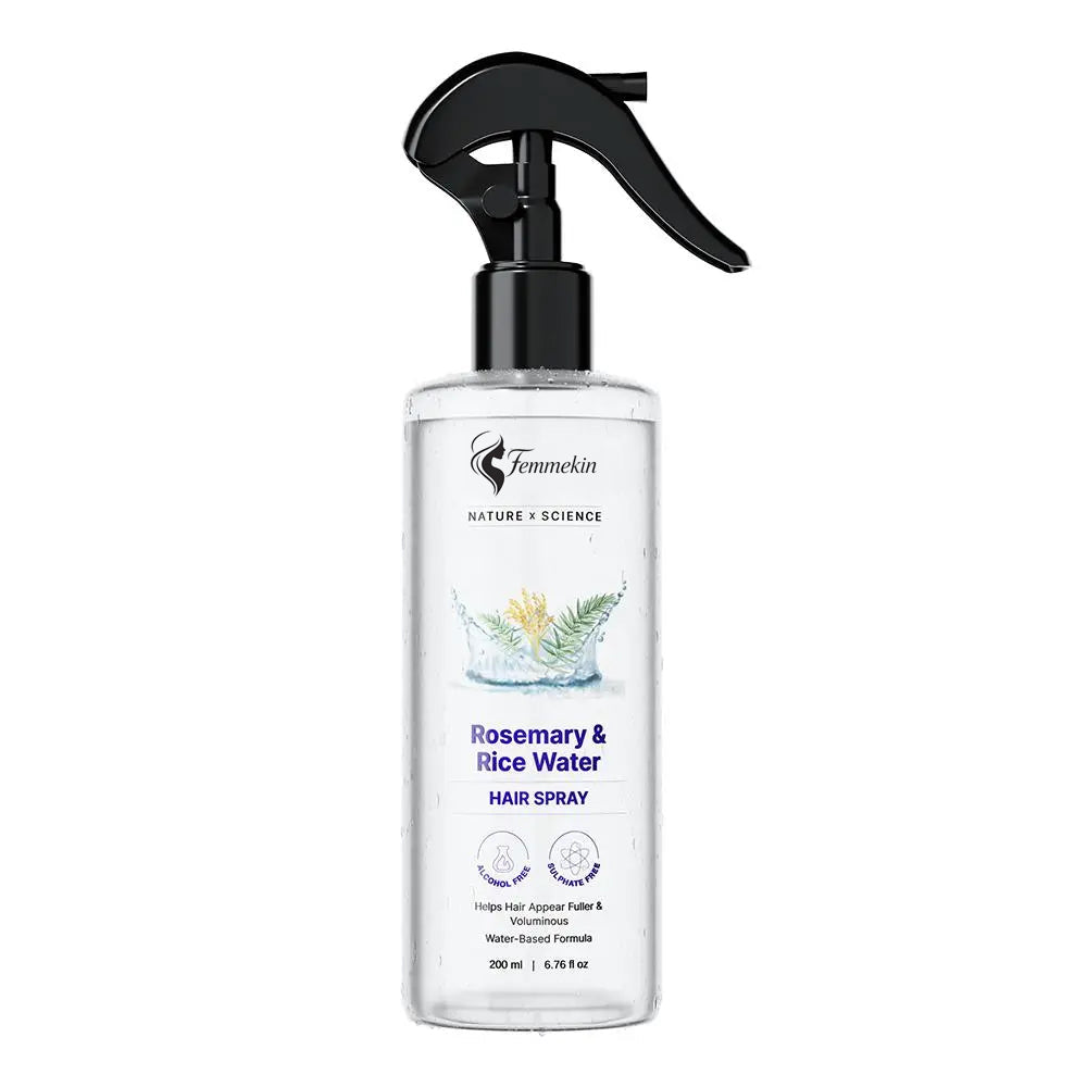 Rosemary Rice Water Hair Mist for Soft Smooth Non Greasy Hair