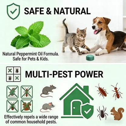 Peppermint Lemon Oil Rodent Repellent Balls 12 Pack