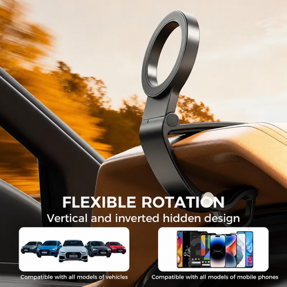 Strong Magnet Magnetic Cellphone Car Mount - Hands-Free Phone Holder, 95° Adjustable
