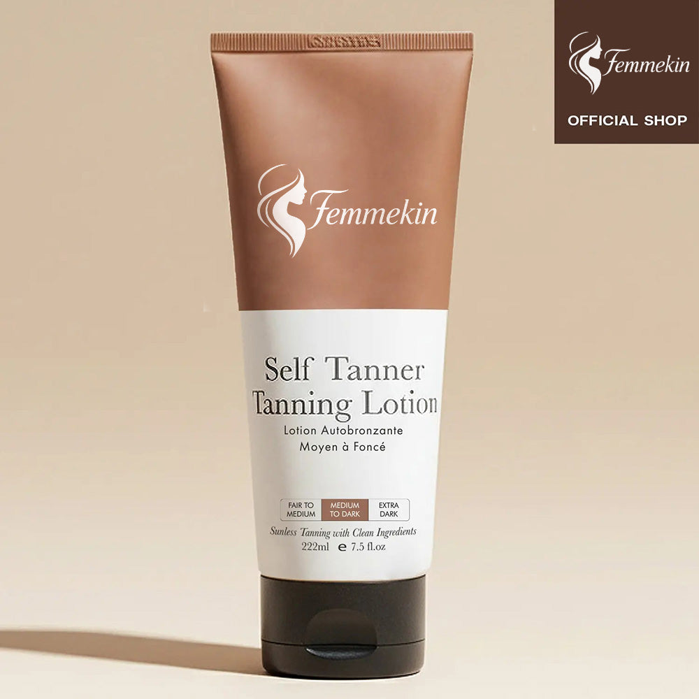 Natural Self Tanner Lotion Hydrating Streak Free Glow