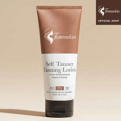 Natural Self Tanner Lotion Hydrating Streak Free Glow