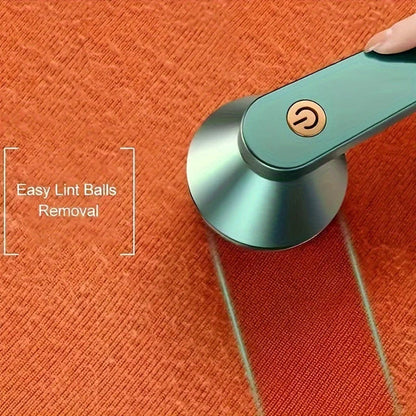 🔥HOT SALE🔥Rechargeable Fabric Shaver with 1 Replaceable Stainless Steel 6-Leaf Blades