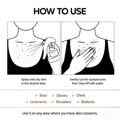 Peel Shot - Kojic + Turmeric Body Peel Spray