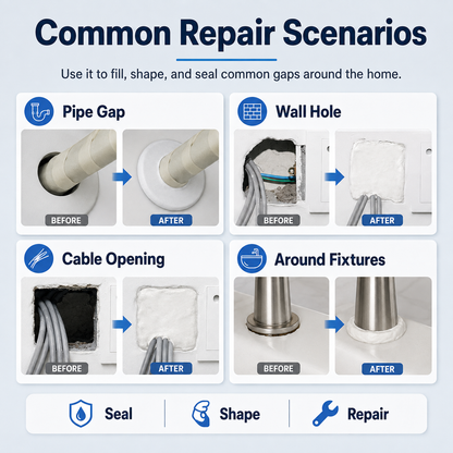 ⭐New-Multi-Purpose Wall & Pipe Sealing Clay