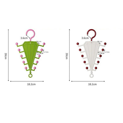 V-Shaped Double-Sided Multi-Purpose Hanger Organizer