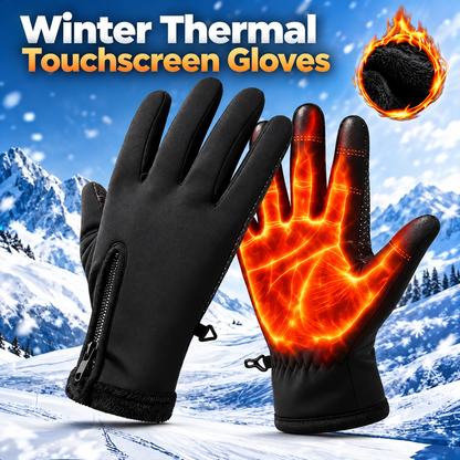 Winter Thermal Touchscreen Gloves – Water-Resistant & Touchscreen-Friendly
