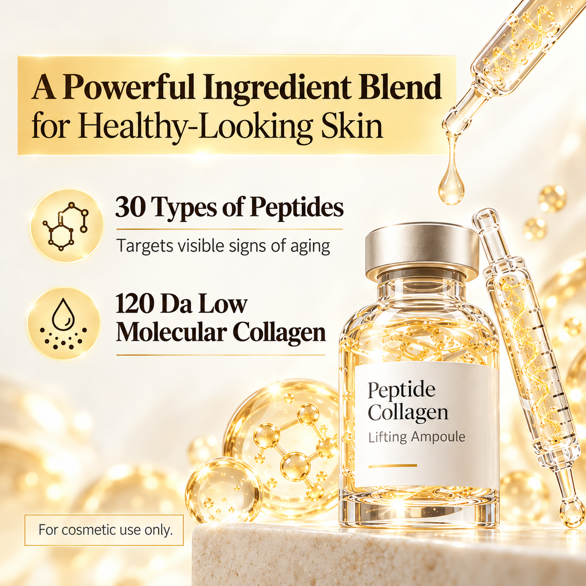 Collagen Peptide Lifting Ampoule🔥Limited time offer Buy 1 get 1 free！