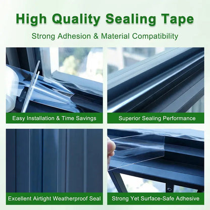 Clear Weather Sealing Tape for Windows & Doors