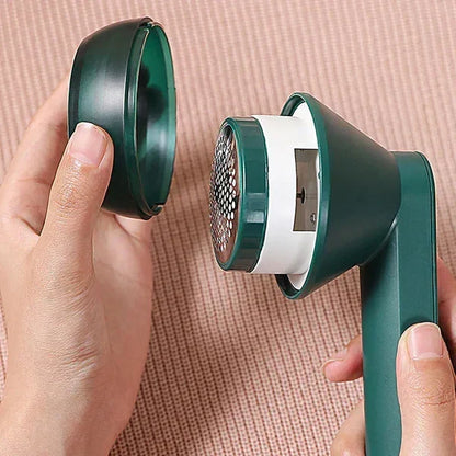 🔥HOT SALE🔥Rechargeable Fabric Shaver with 1 Replaceable Stainless Steel 6-Leaf Blades