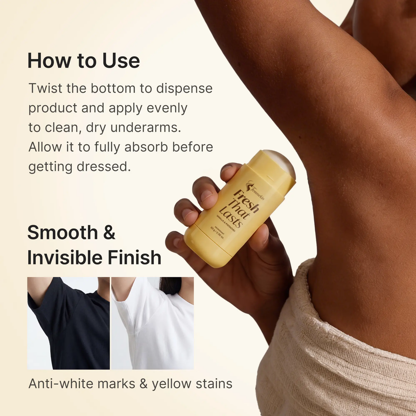 Deodorant Vanilla & Pistachio Fresh That Lasts