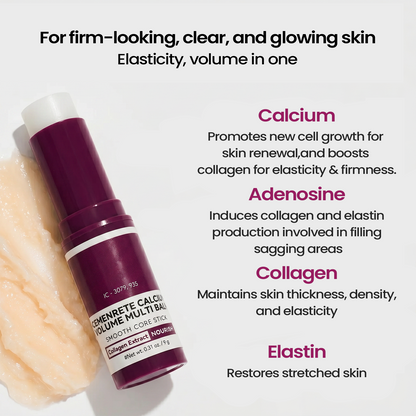 Calcium Collagen Skin Firming Set for Pores and Volume