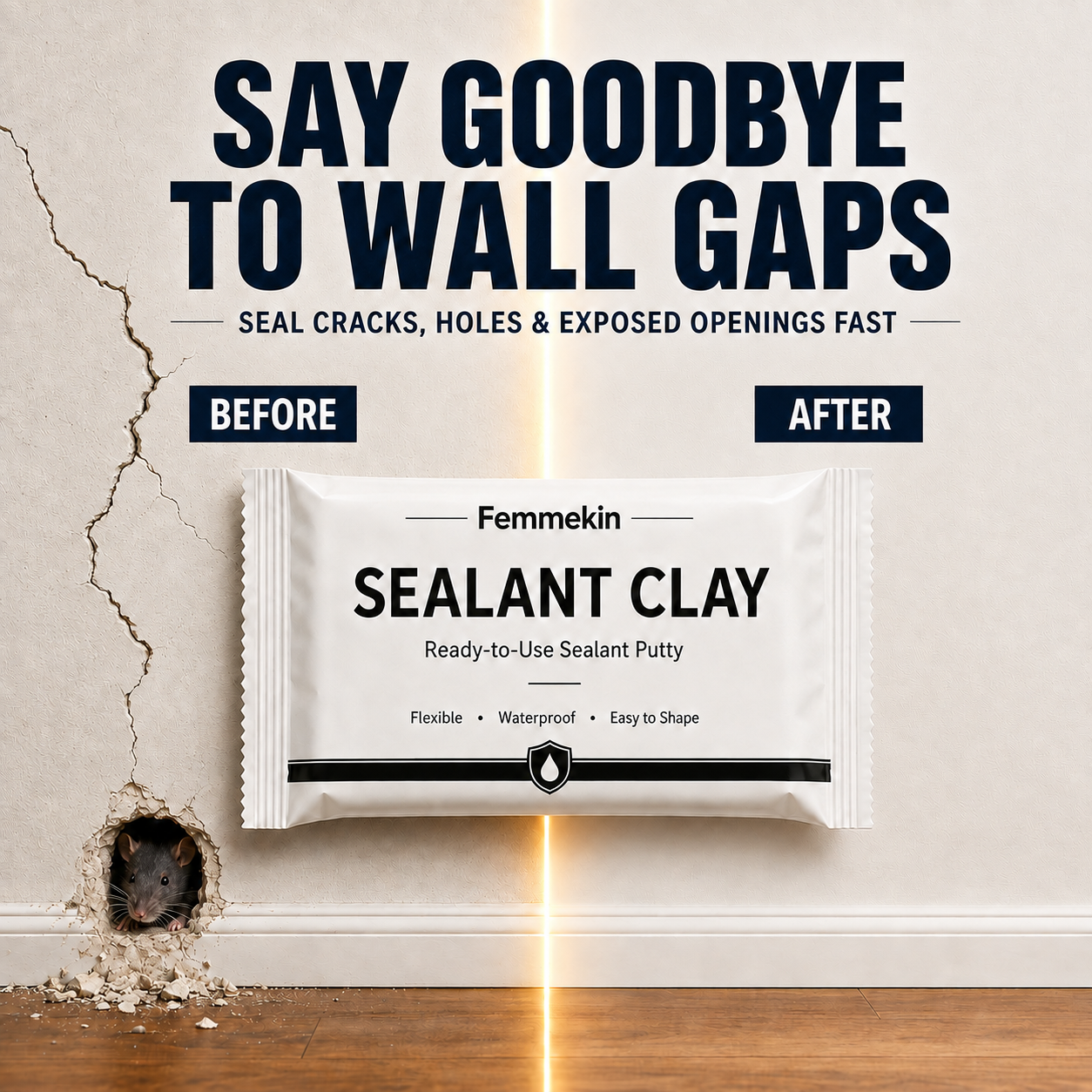 ⭐New-Multi-Purpose Wall & Pipe Sealing Clay
