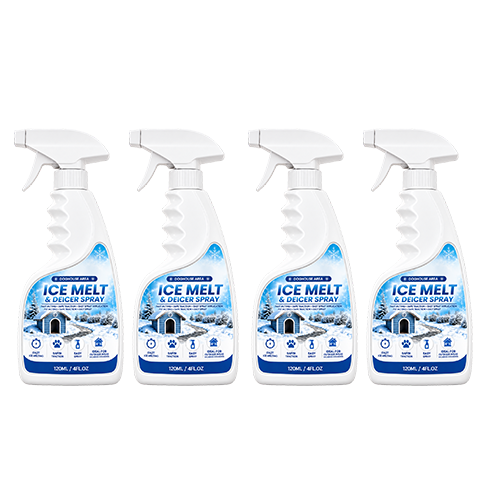 Outdoor De-Icing & Snow Melting Spray for Steps Walkways & Patios