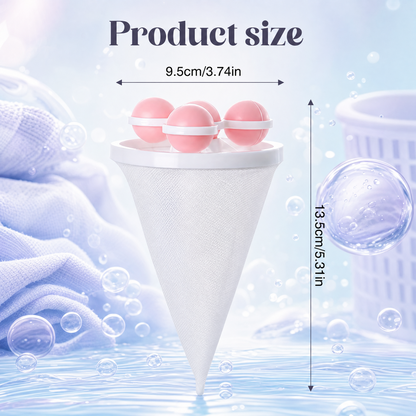Reusable Washing Machine Lint & Hair Filter Bags (3 Pack)