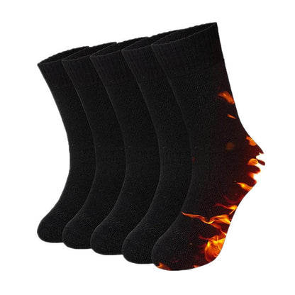 4-Piece Winter Thermal Set – Windproof Balaclava, Gloves & Warm Socks