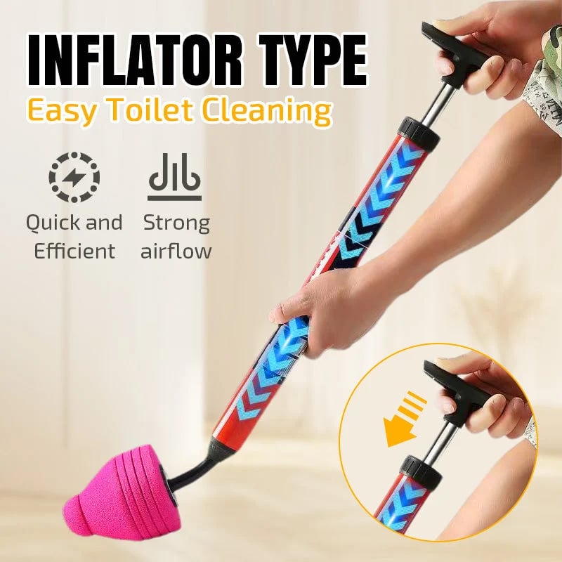 🔥HOT SALE🔥Household High-Pressure Toilet Unblocker