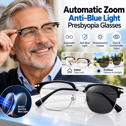 Best Selling 50% Off 🎉Automatic zoom anti-blue light presbyopia glasses