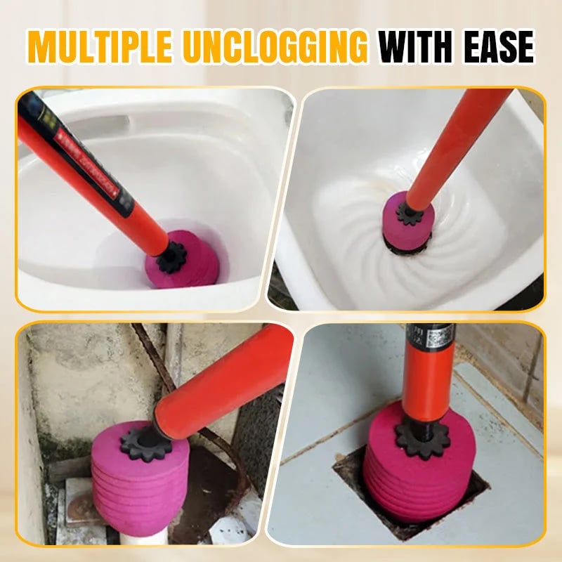 🔥HOT SALE🔥Household High-Pressure Toilet Unblocker