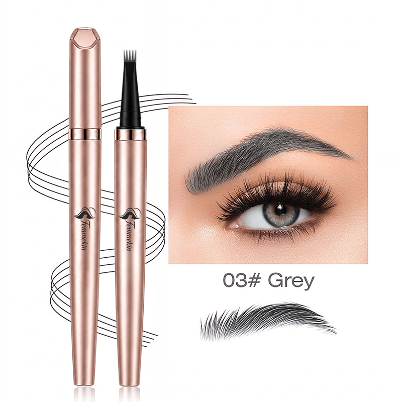 Long Lasting Waterproof Micro Fork Brow Pen