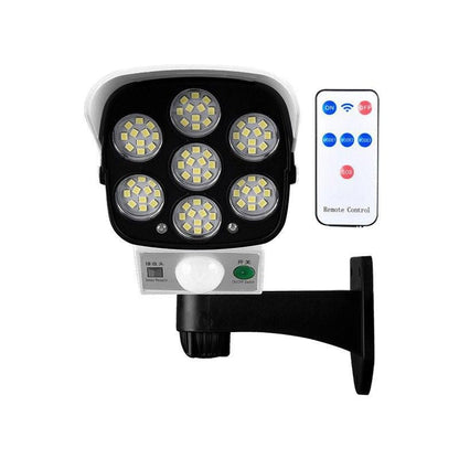 📢📢⚡Simulated security camera with LED solar light
