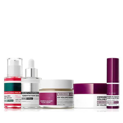 Calcium Collagen Skin Firming Set for Pores and Volume