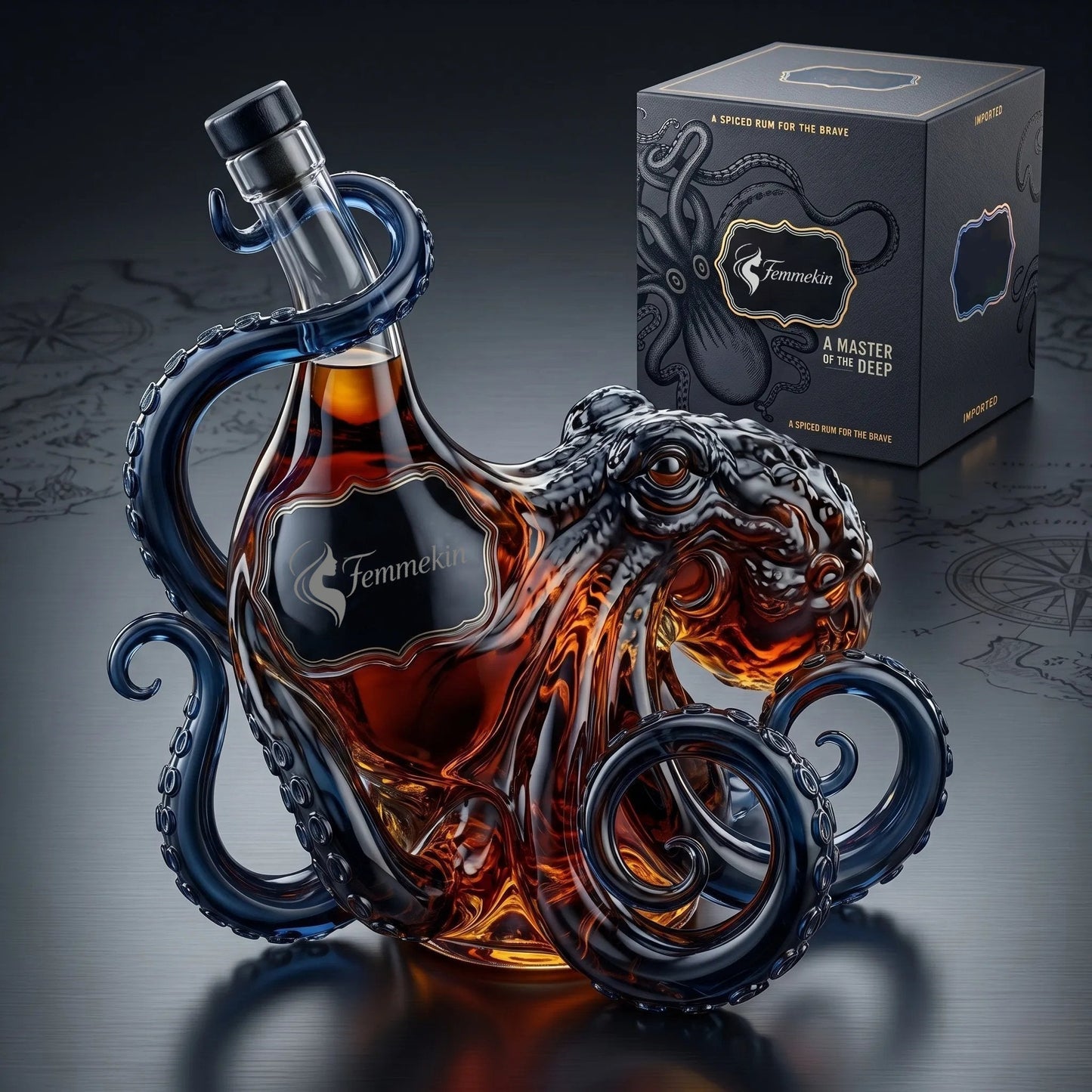 Father’s Day 49% OFF –  3D Octopus Bottle