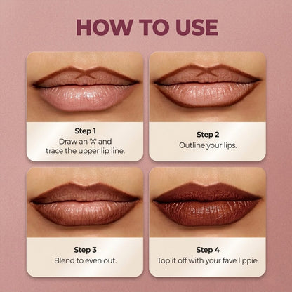 Creamy Glide Lip Liner Smooth Blendable Color