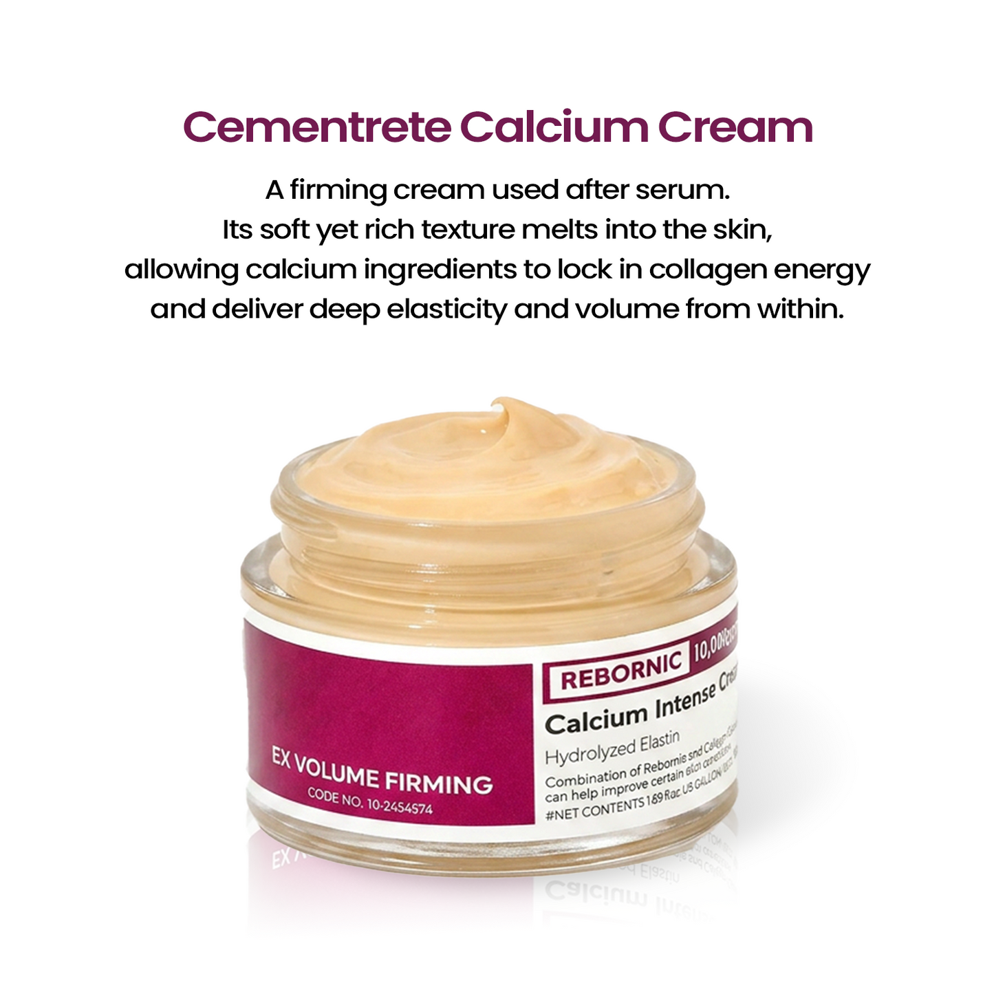 Calcium Collagen Skin Firming Set for Pores and Volume