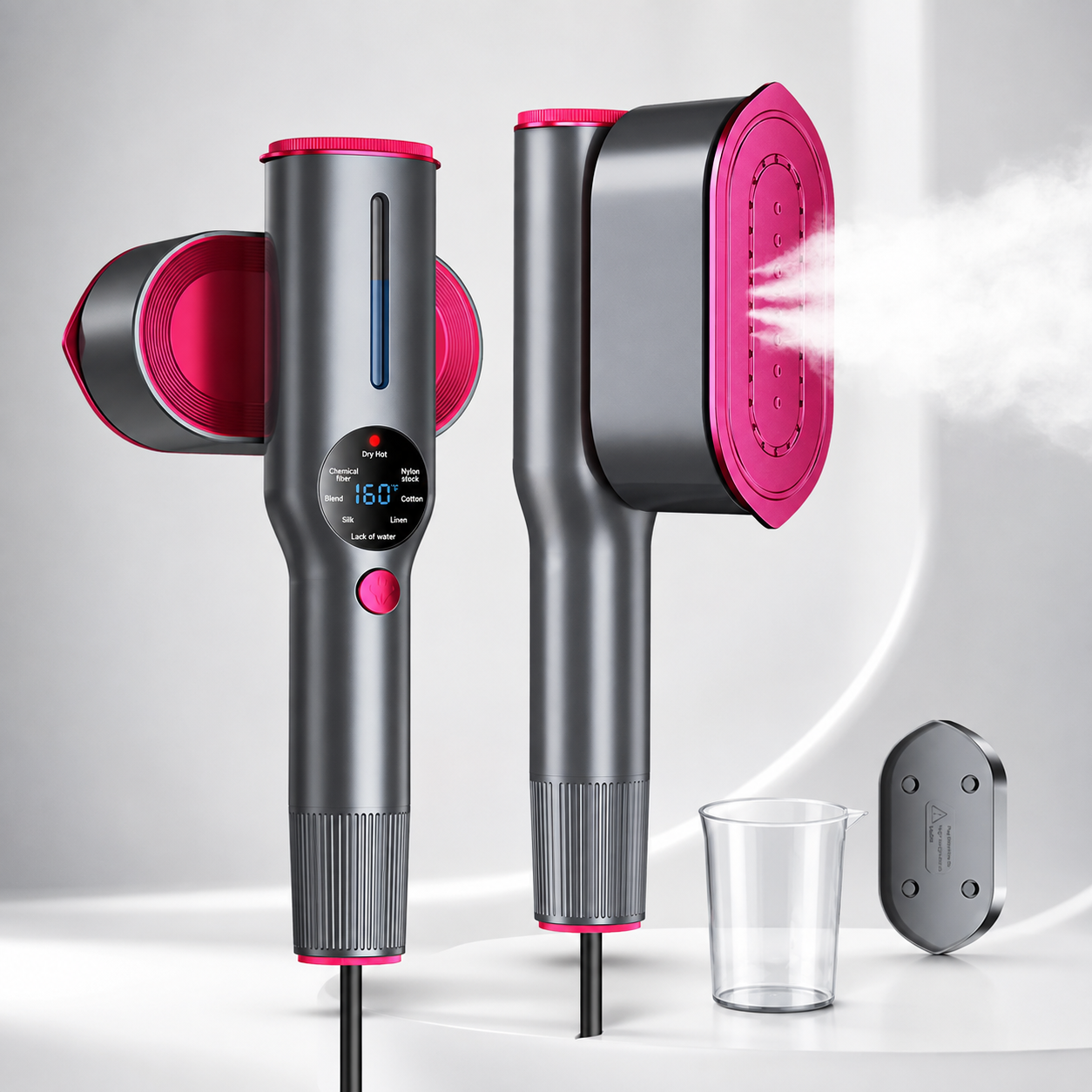 7-Mode Portable Garment Steamer with 15-Second Fast Heating