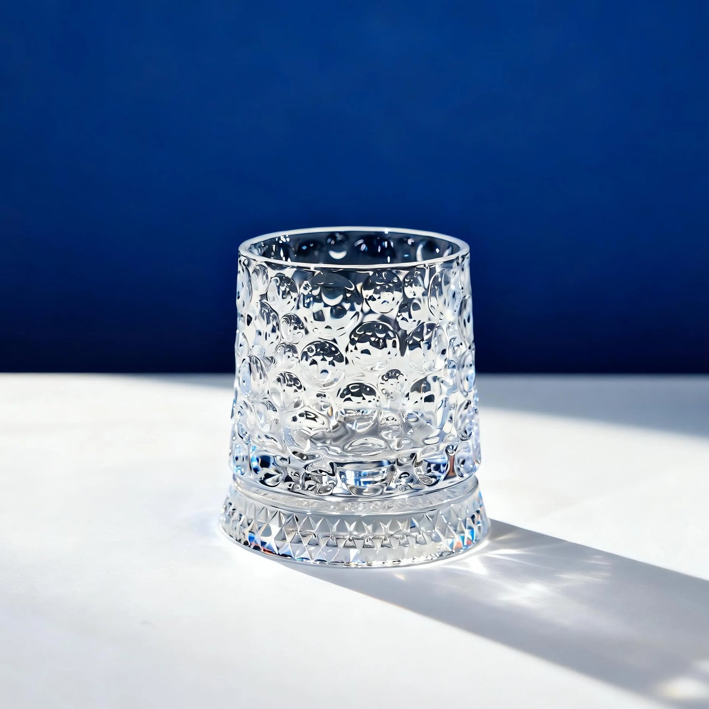 360° Spinning Crystal Whiskey Glass