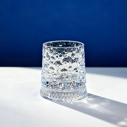 360° Spinning Crystal Whiskey Glass