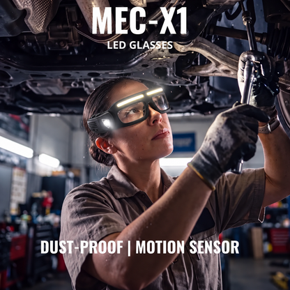Rechargeable LED Sensor Glasses Light