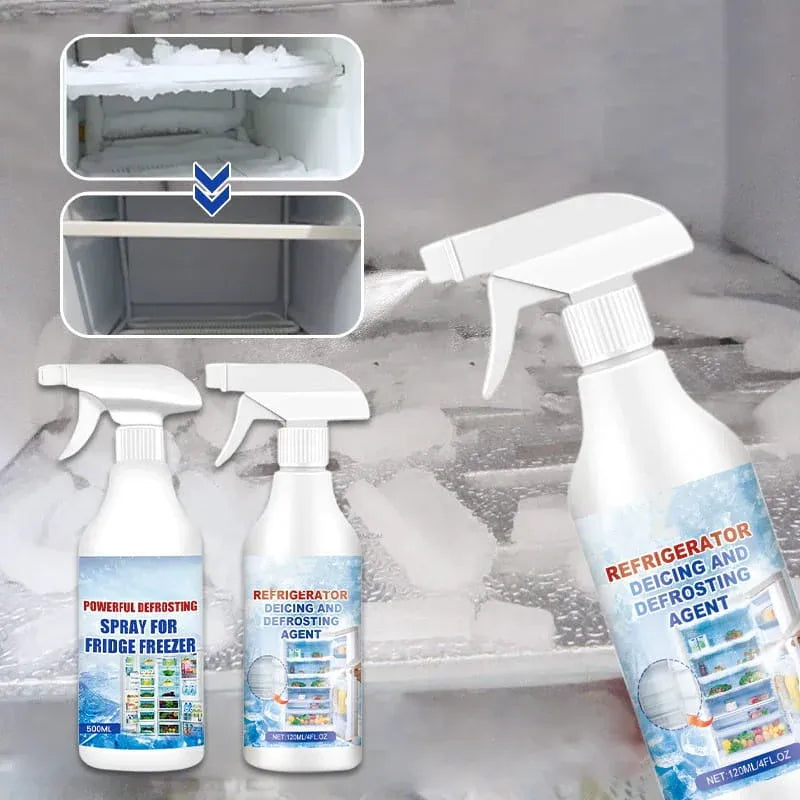 Fridge and Freezer Defrosting Spray with Free Spatula