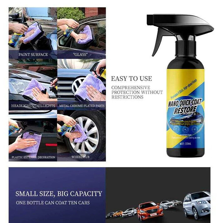 Car Nano quick-coat restore-Coating Spray
