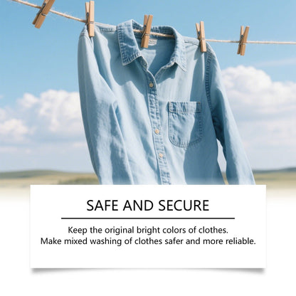 🧺Anti‑Color Transfer Laundry Sheets ✨Dye‑Catching Sheets For Mixed‑Color Washing
